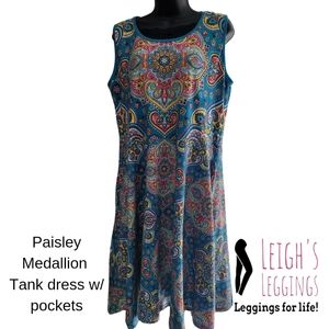 Tank Swing Dress with Pockets